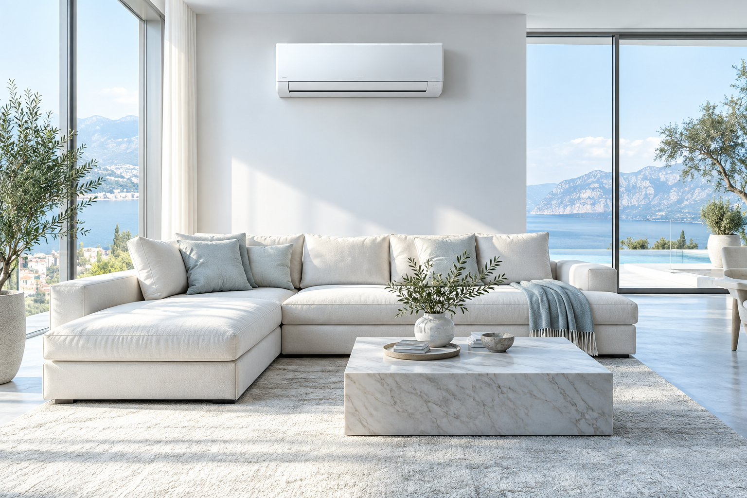 AC system for a private home